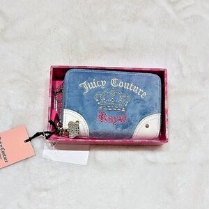 💎 Juicy Couture Double Zip Girly Wallet